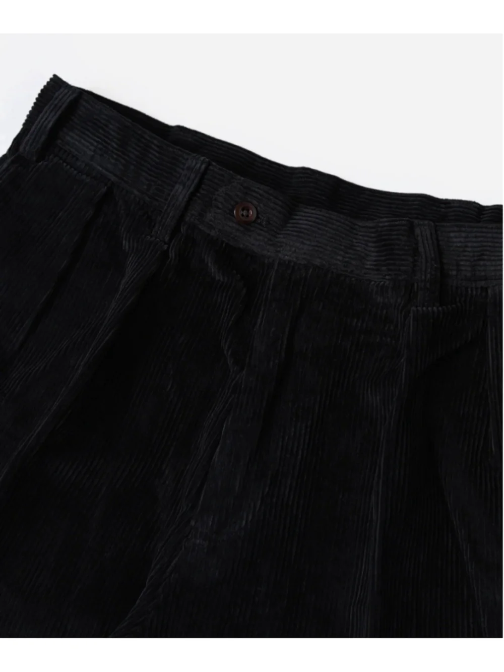 12.5 oz 8 Wale Corduroy Trousers - Black Non Stock Mfg. Co. XL USA SHIP
